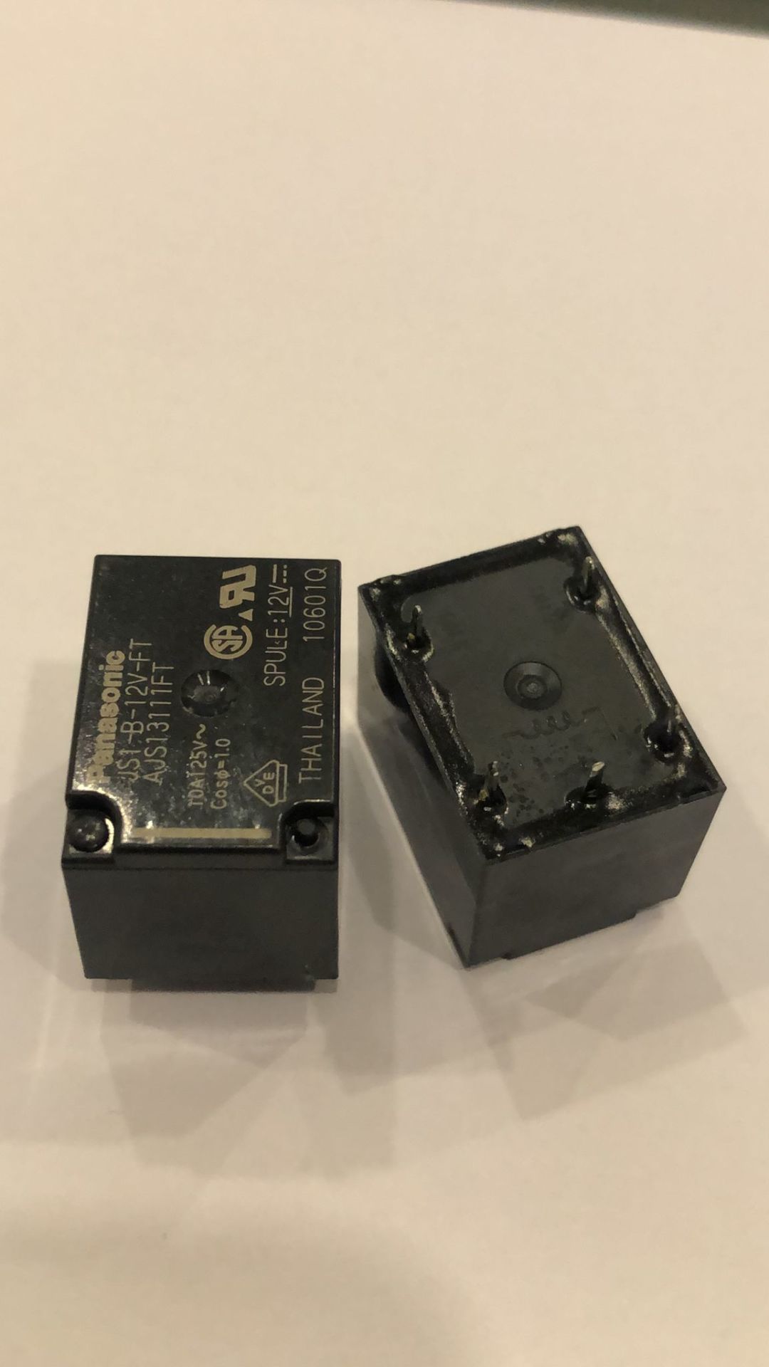 JS1-B-12V-FT   12V 10A   SPDT (1 Form C)   5 PİN RÖLE