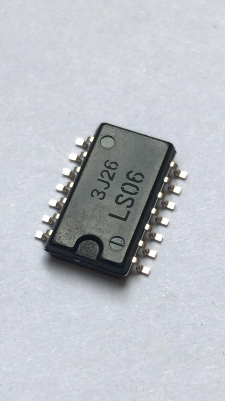 74LS06  -  (7406)    SOP-14     LOGIC IC