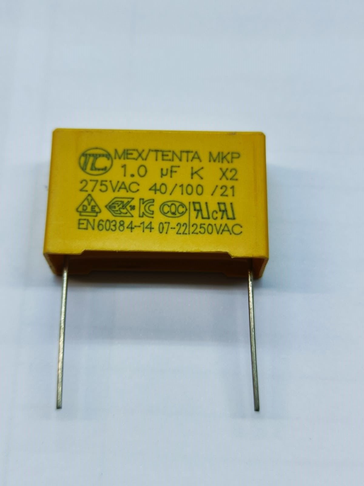 1UF 275VAC X2 MKP RM:27.5 POLYESTER KONDANSATOR