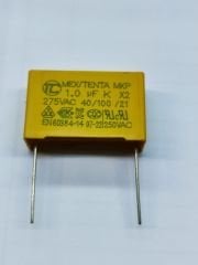 1UF 275VAC   X2 MKP RM:27.5   POLYESTER KONDANSATOR