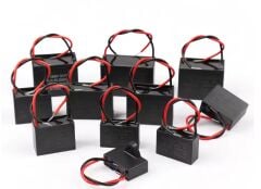 1.5UF 450VAC KABLOLU KUTUPLU DAİMİ KONDANSATÖR