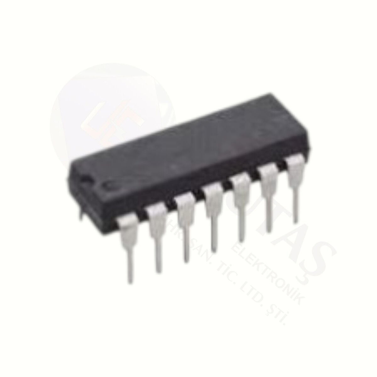 CD4001BCN IC GATE NOR 4CH 2-INP 14MDIP LOGIC IC