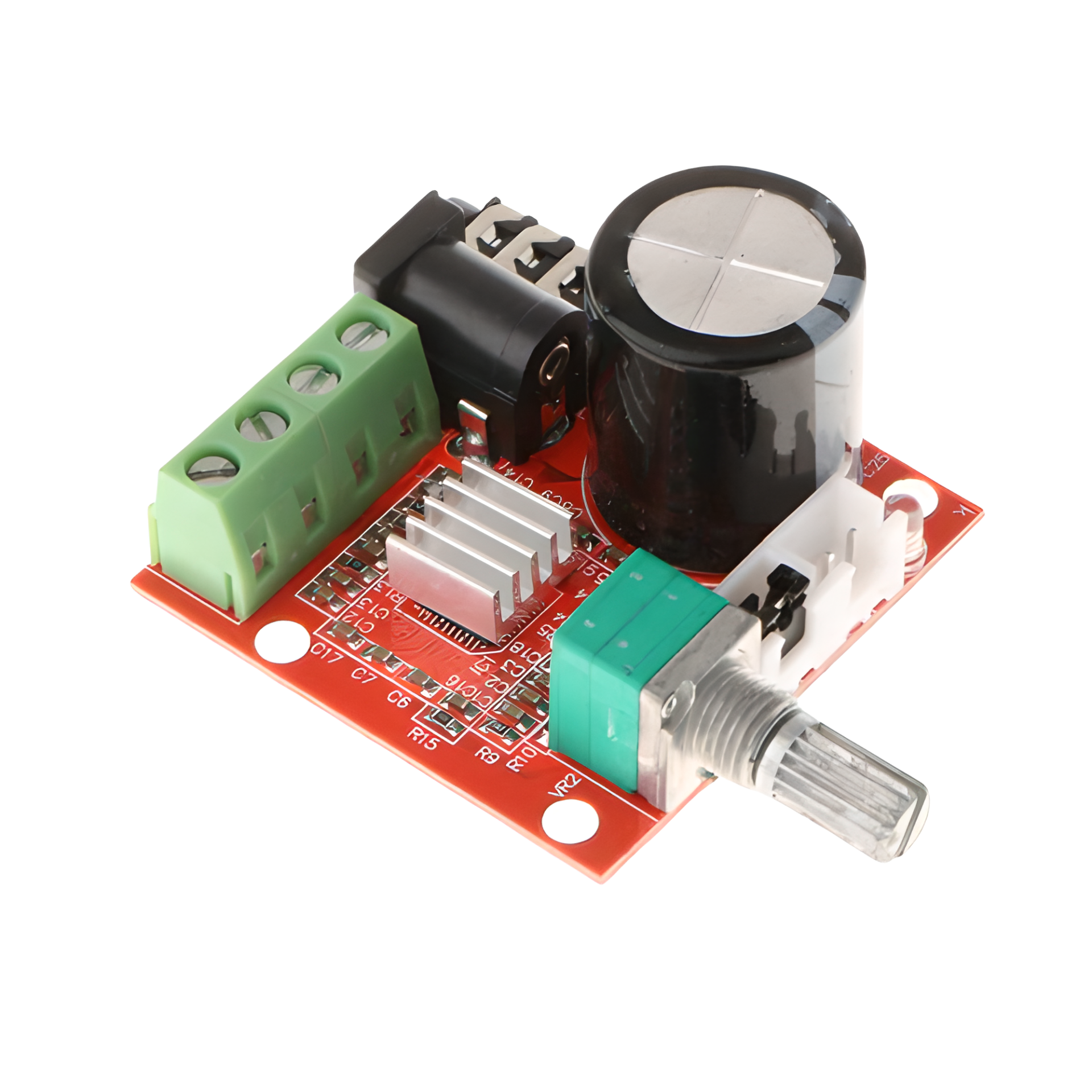 PAM8610 12V 2X10W MİNİ STEREO AMFİ MODÜLÜ