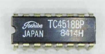 CD4518 - (TC4518BP) PDIP-16 LOGIC IC TOSHIBA - ONLİNE OZEL FİYAT