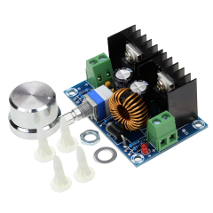 XH-M401 XL4016E1 8A  POTLU DC-DC AYARLANABİLİR VOLTAJ DÜŞÜRÜCÜ GÜÇ KAYNAĞI MODÜL