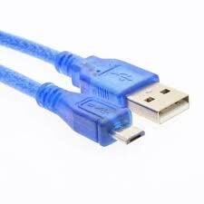 USB-MİCRO USB KABLO MAVİ - 1.5 METRE