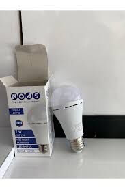 NOAS YL96-0701-B BEYAZ LED AMPUL BULB 7W 630LM 6500K %85 ENERJİ TASARUFU 37X100 MM BEYAZ LED AMPUL
