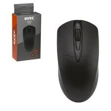 AVEC - AV-M301 Kablolu Optik Mouse Siyah AVM301