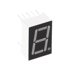 LED DISPLAY 5161BS - 7 SEGMENT 1 DİGİT 0.56'' 14.3MM   KIRMIZI LED ORTAK ANOT DİSPLAY