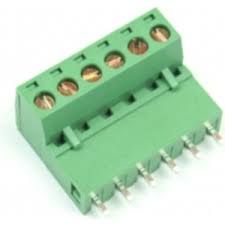 6LI 5.08MM 180°C TAKIM YEŞİL GEÇMELİ KLEMENS