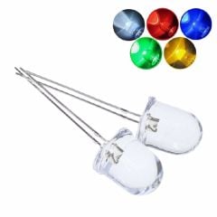 10MM LED YEŞİL ŞEFFAF - 10AG3UC12-A