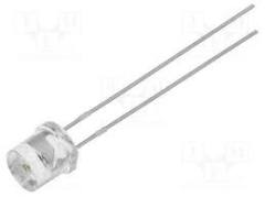 10 ADET - 5MM LED SARI FLAT ŞEFFAF