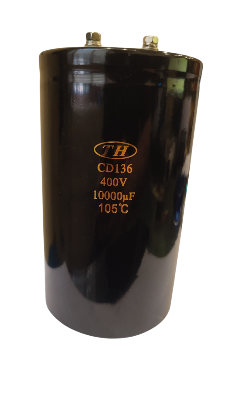 10000UF 400V   105C 89X155   ALÜMİNYUM VİDALI KONDANSATÖR