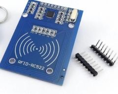 RC522 13,56 MHz NFC Okuyucu Modülü VE HEADERLAR (RFID-RC522 PARÇASI)
