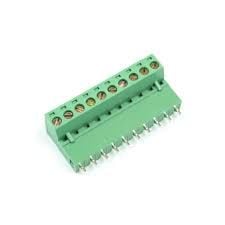 10LU 5.08MM 180C TAKIM YEŞİL GEÇMELİ KLEMENS