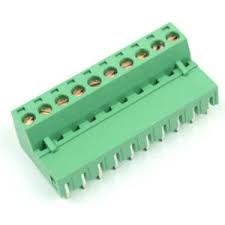 10LU 5.08MM 90C TAKIM YEŞİL GEÇMELİ KLEMENS