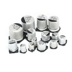 25 ADET -  220UF 35V   105C 8X10.2   SMD ELEKTROLİTİK KONDANSATÖR