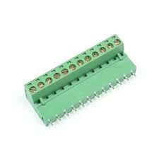 12Lİ 5.08MM 180C TAKIM YEŞİL GEÇMELİ KLEMENS