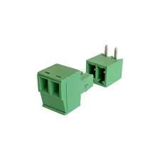 2Lİ 3.81MM 90°C TAKIM YEŞİL GEÇMELİ KLEMENS