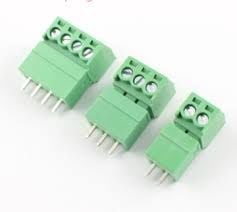 3LÜ 3.81MM 180°C TAKIM YEŞİL GEÇMELİ KLEMENS