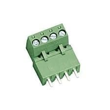 4LÜ 3.81MM 180°C TAKIM YEŞİL GEÇMELİ KLEMENS