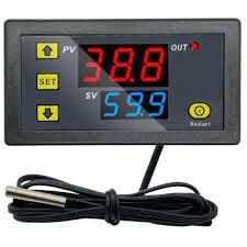 W3230 220V Röle Çıkışlı Termostat Sıcaklık Kontrol Cihazı