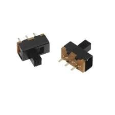 10 ADET -  SÜRGÜLÜ SLIDE SWITCH SPDT ON-OFF 3P 180C PCB