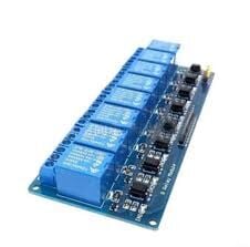 24V 8 Kanal Işıklı Röle Modül