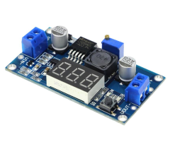 LM2596S Ayarlanabilir VOLTAJ DÜŞÜRÜCÜ Display Göstergeli Güç Kaynağı Modülü
