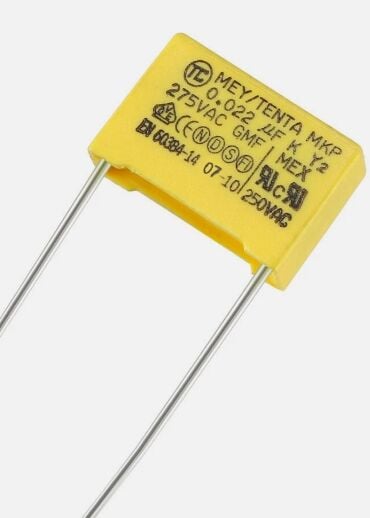 0.022UF/275VAC-P5 (22NF/275VAC) POLYESTER KONDANSATÖR