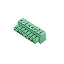 8Lİ 3.81MM 180°C TAKIM YEŞİL GEÇMELİ KLEMENS