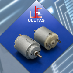 3 VOLT - 6 VOLT YUVARLAK MOTOR - KÜÇÜK BOY