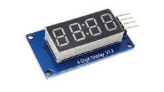 TM1637 4'LÜ DİSPLAY 7-SEGMENT 4 DİJİT LED EKRAN MODÜLÜ - ONLİNE ÖZEL FİYAT
