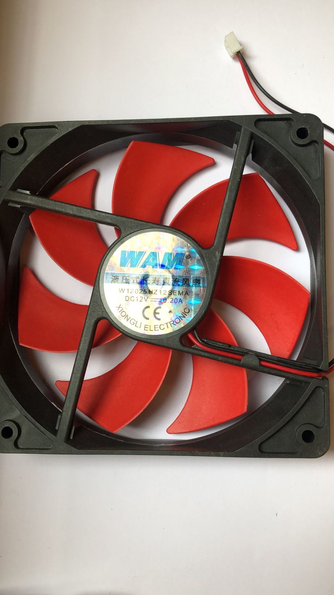 WAM - W12025HZ12SEMA 120X120X25 DC12V 0.20A FAN