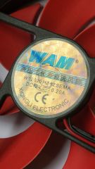 WAM - W12025HZ12SEMA   120X120X25   DC12V 0.20A   FAN