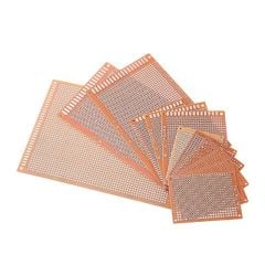 13X23CM  BAKIR DELİKLİ PLAKET - BAKIR DELİKLİ PERTİNAKS
