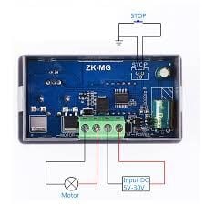 5A PWM 5-30Vdc Motor Hız Kontrol Kartı