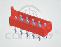 DS1015-07-10R6 MICRO MATCH KONNEKTÖR THT V/T 10 PİN (2X5) 2.54MM ERKEK KIRMIZI KONNEKTÖR