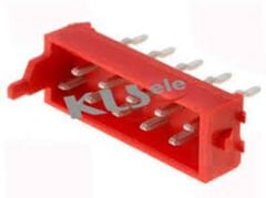 L-KLS1-204M-10-R MICRO MATCH KONNEKTÖR THT V/T 10 PİN (2X5) 2.54MM ERKEK KIRMIZI KONNEKTÖR