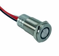 16MM METAL TOUCH BUTON KIRMIZI YEŞİL