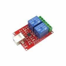5V 2 Kanal USB Röle Kartı
