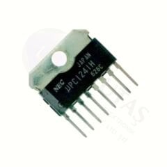 UPC1241H SIP 8-PIN 7W POWER AUDIO AMP ENTEGRE