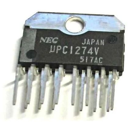 UPC1274V / NEC / Dual Channel Audio Power Output Amplifier IC 14P ZIP ENTEGRE