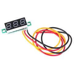 0.28'' 0-100V DC AYARLANABİLİR LED DİGİTAL SARI VOLTMETRE