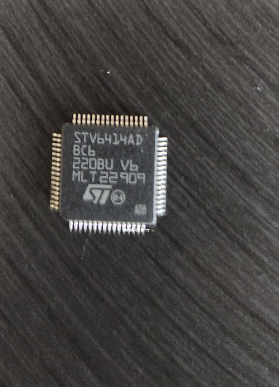 STV6414AD  LQFP-64  MULTIMEDIA IC