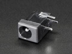 DC JACK 2.1MM ŞASELİ METAL PCB