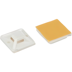 19X19MM KÜÇÜK PLASTİK YAPIŞKAN KROŞE CABLE TIE MOUNTHS KCT-HW 3A