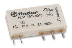 FİNDER -  12V 6A Ciklet Röle 34.51.7.012.0010