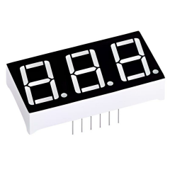 E1-4049-CUY-1 LED DISPLAY 7 SEGMENT 4 DIGIT 12.14MM SARI DİSPLAY