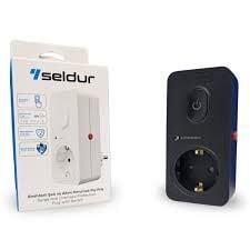 SELDUR - ANAHTARLI ŞOK VE AKIM KORUMALI FİŞ - PRİZ  16A 250V MAX:3600W